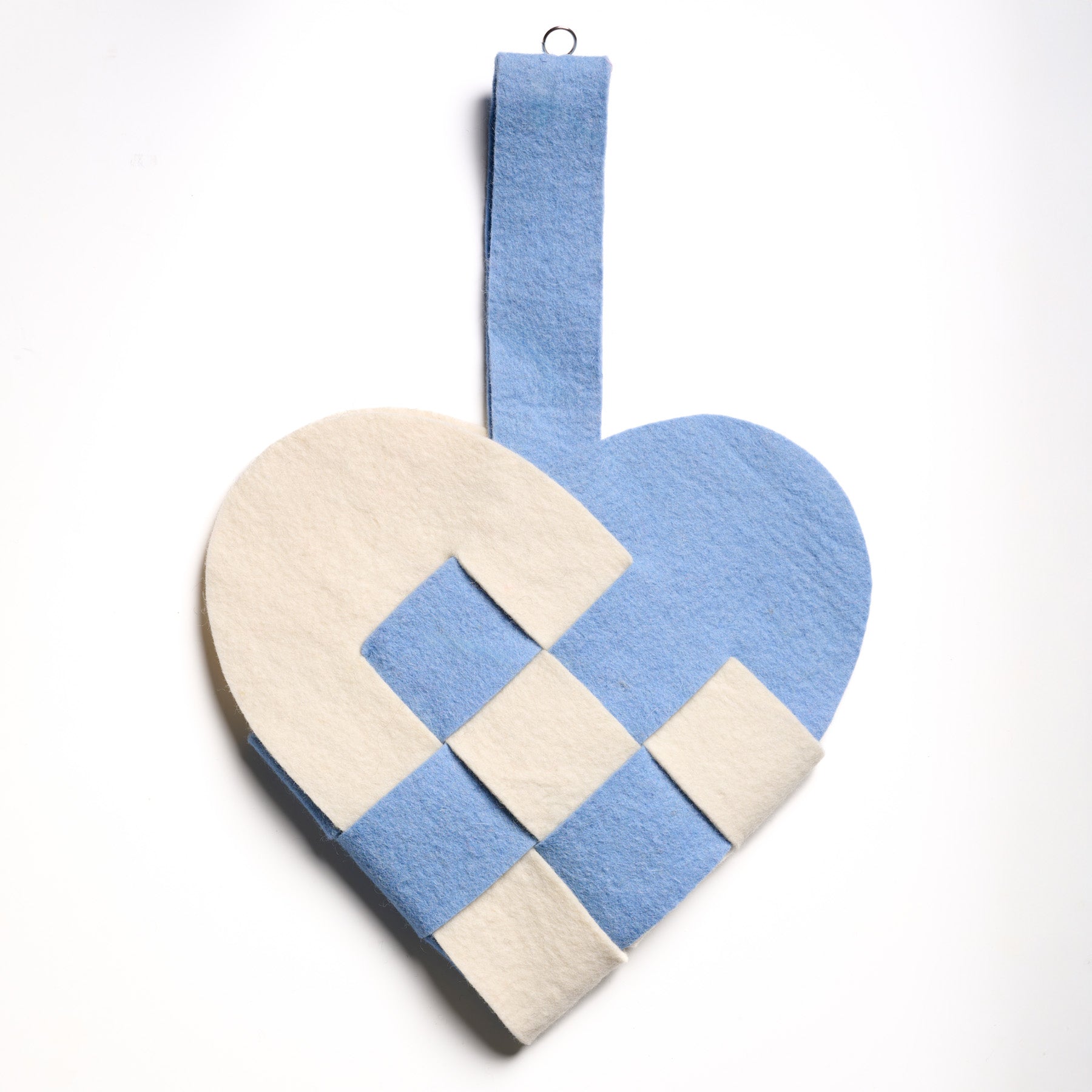 Babys første jul: Lyseblå & off-white